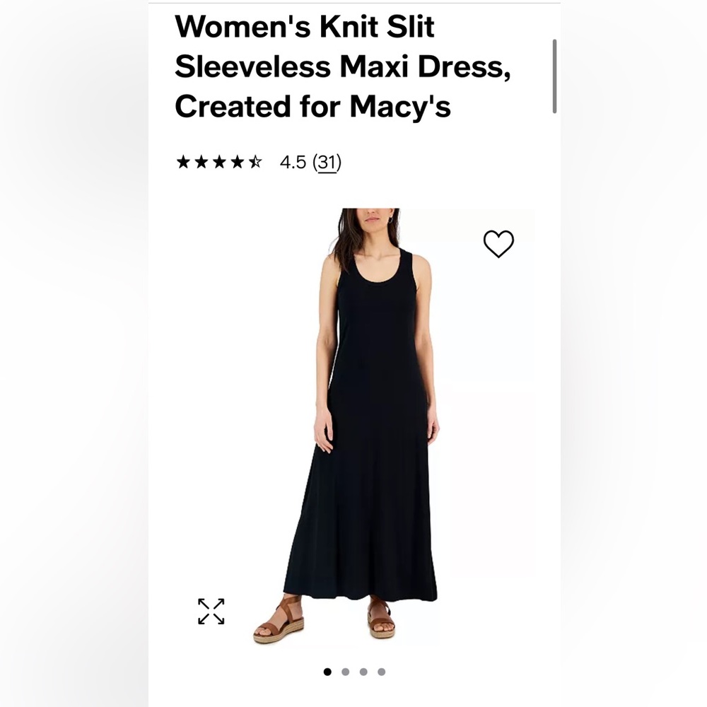Black Basic Dress SZ S Style and Co